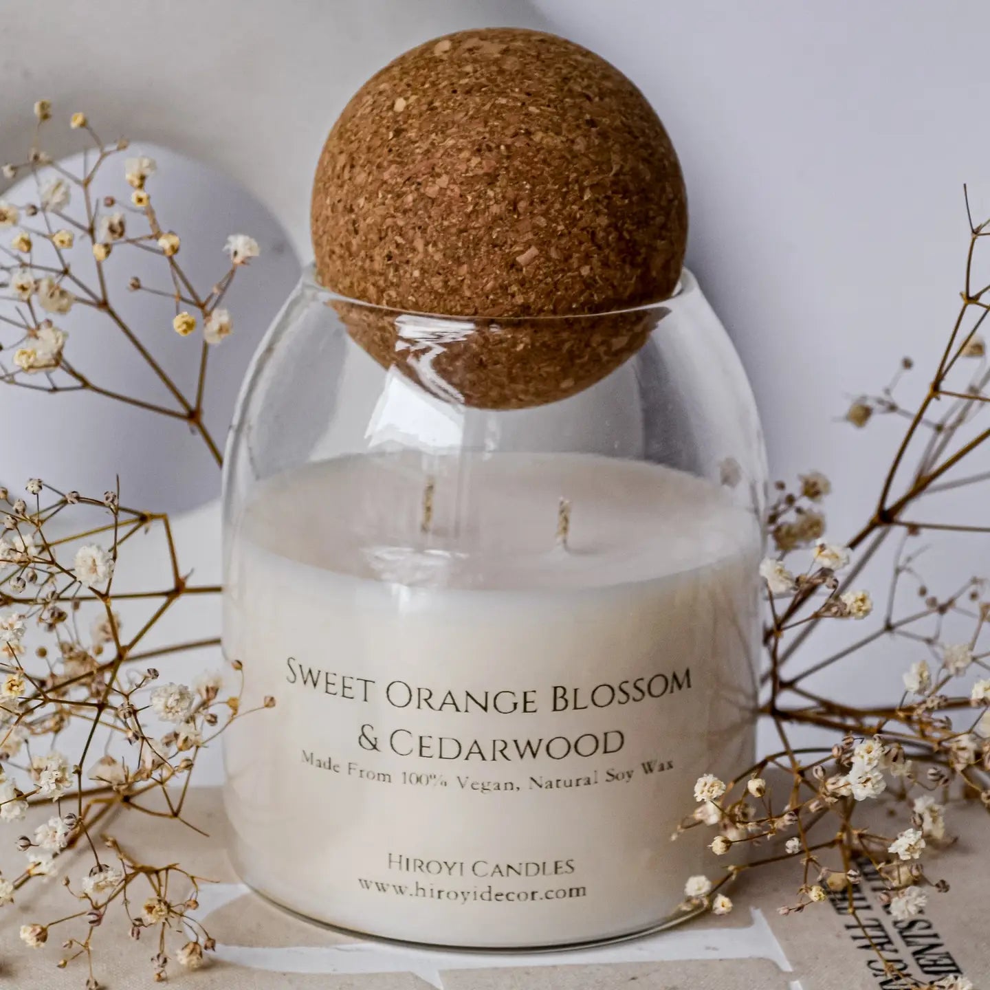 Lavender and Sandalwood Candle