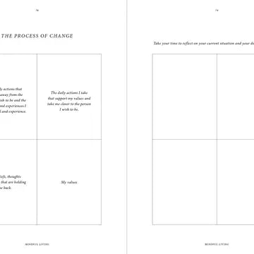 Mindful Living Guided Journal